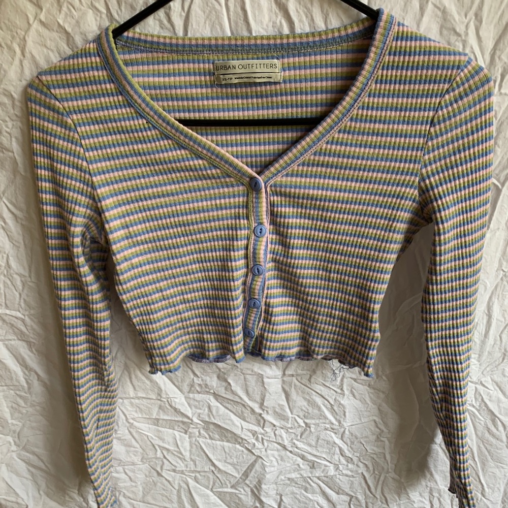 Urban outfitters cropped long sleeve